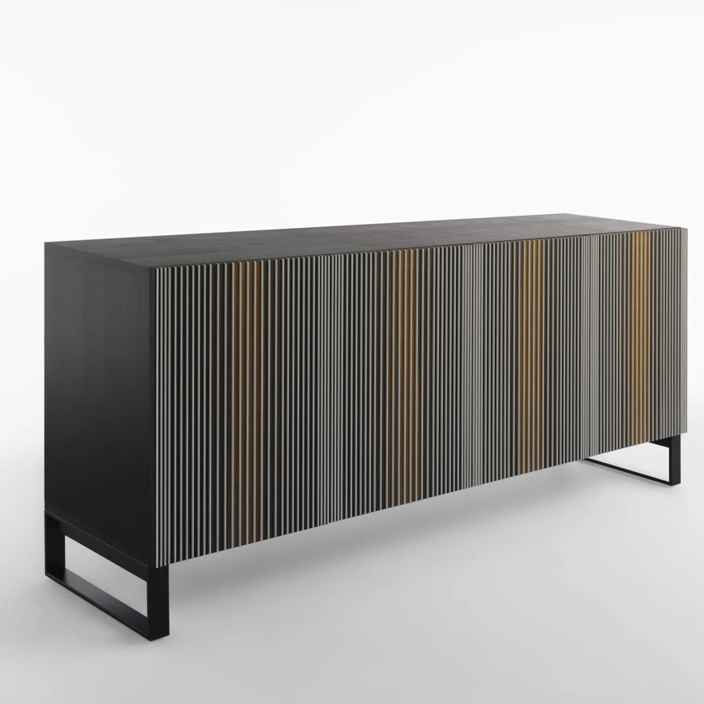 Credenza a 4 ante Carlos On the Base di Renato Zamberlan