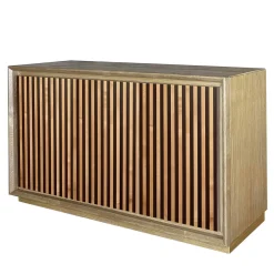 Credenza a 3 ante Fuga Strisce Uno di Mascia Meccani