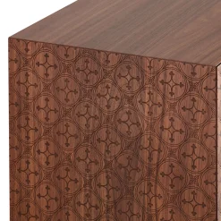 Credenza a 4 ante in noce Tiles