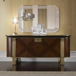 Credenza a 4 ante in palissandro