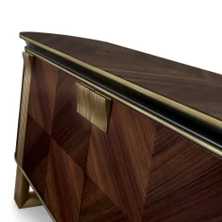 Credenza a 4 ante in palissandro