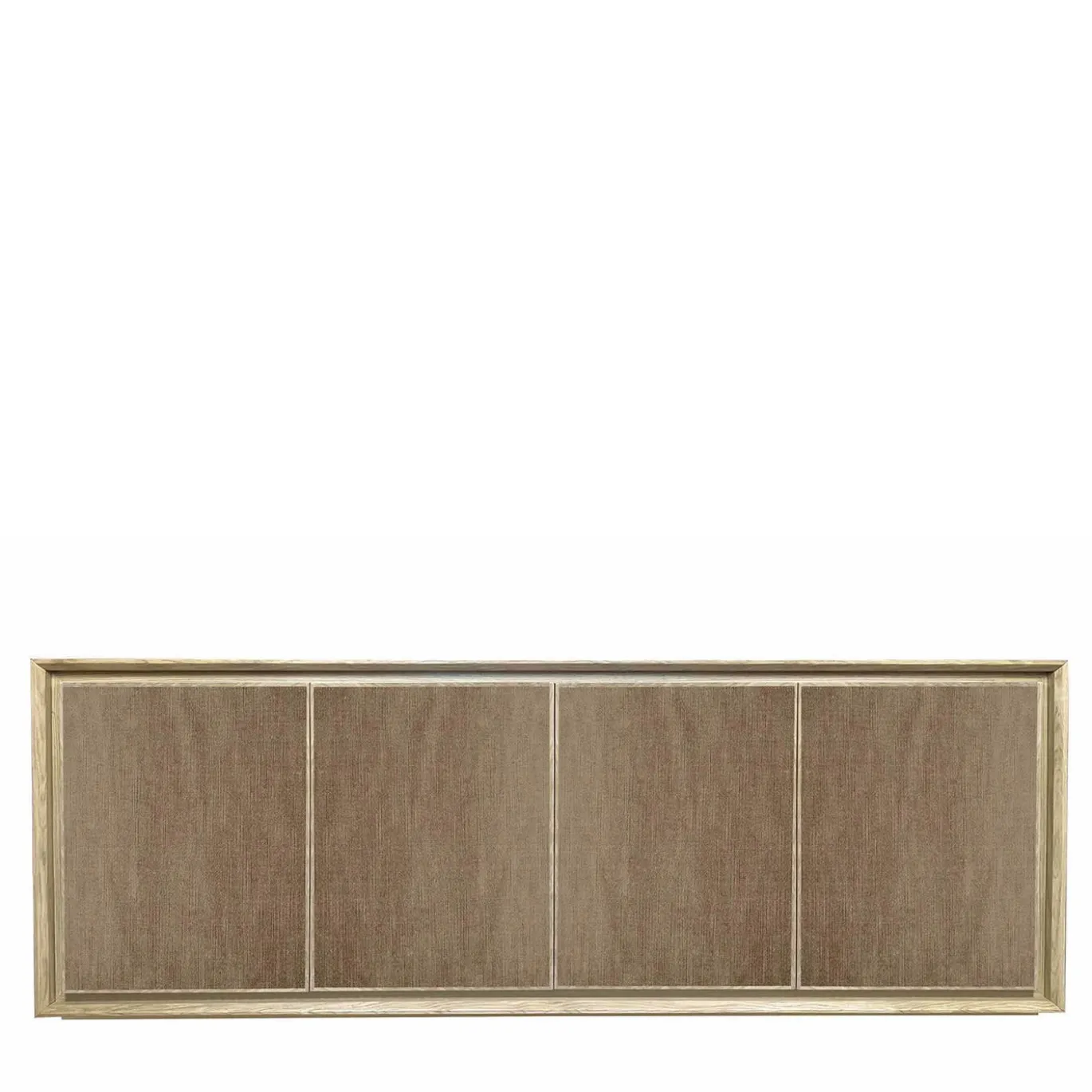 Credenza a 4 ante in velluto marrone di Mascia Meccani
