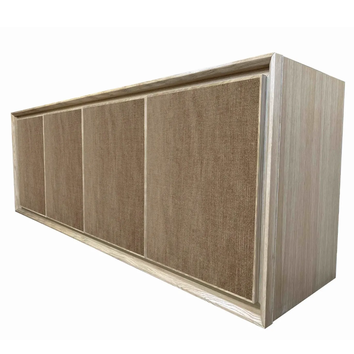 Credenza a 4 ante in velluto marrone di Mascia Meccani