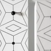 Credenza alta bianca Tiles