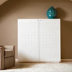 Credenza alta bianca Tiles