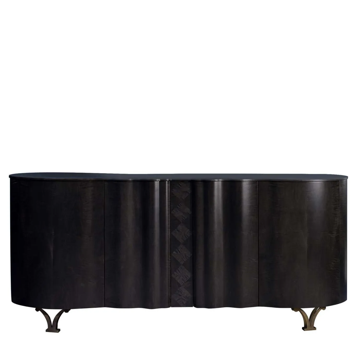 Credenza alta Mistral in sicomoro Frise