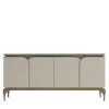 Credenza a 4 porte in legno di frassino