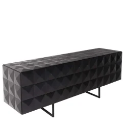 Credenza Belmondo Nero di Bruno Rainaldi