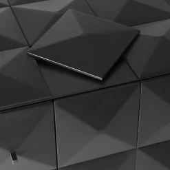 Credenza Belmondo Nero di Bruno Rainaldi