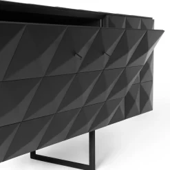 Credenza Belmondo Nero di Bruno Rainaldi