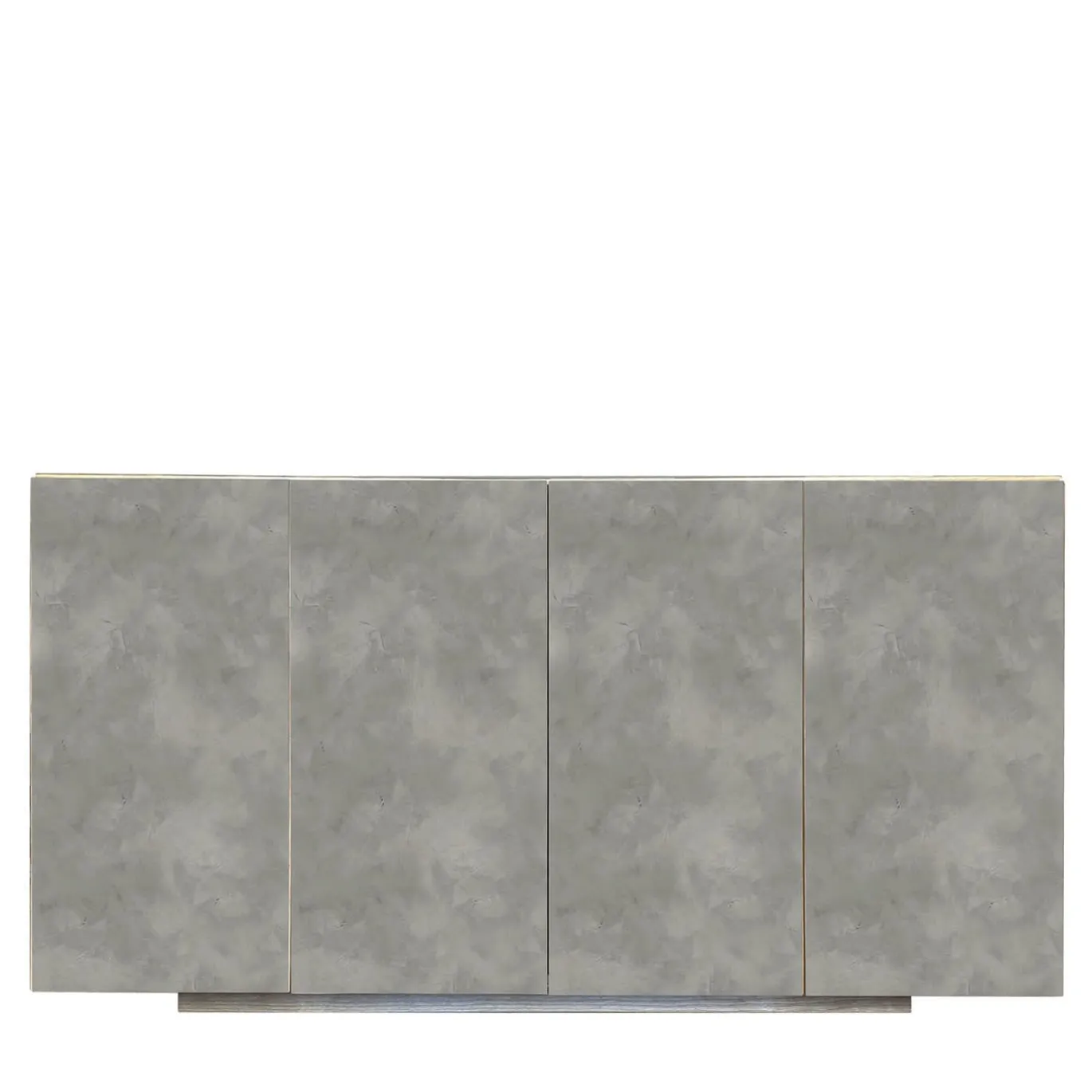 Credenza Boccadarno Otto a 4 ante in grigio di Meccani Studio