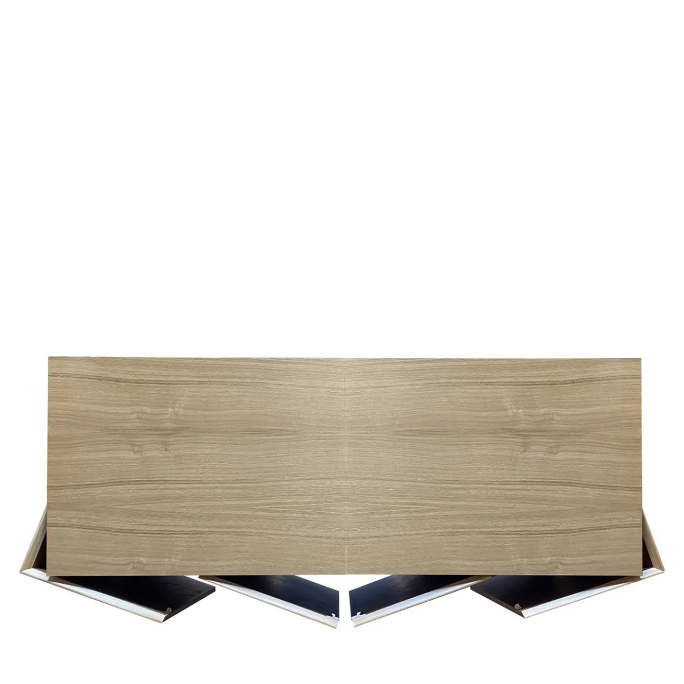 Credenza Boccadarno Otto a 4 ante in grigio di Meccani Studio