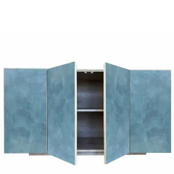 Credenza Boccadarno Sei 4 porte blu di Meccani Studio