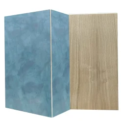 Credenza Boccadarno Sei 4 porte blu di Meccani Studio
