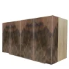 Credenza Boccadarno Tre a 4 ante in marrone di Meccani Studio