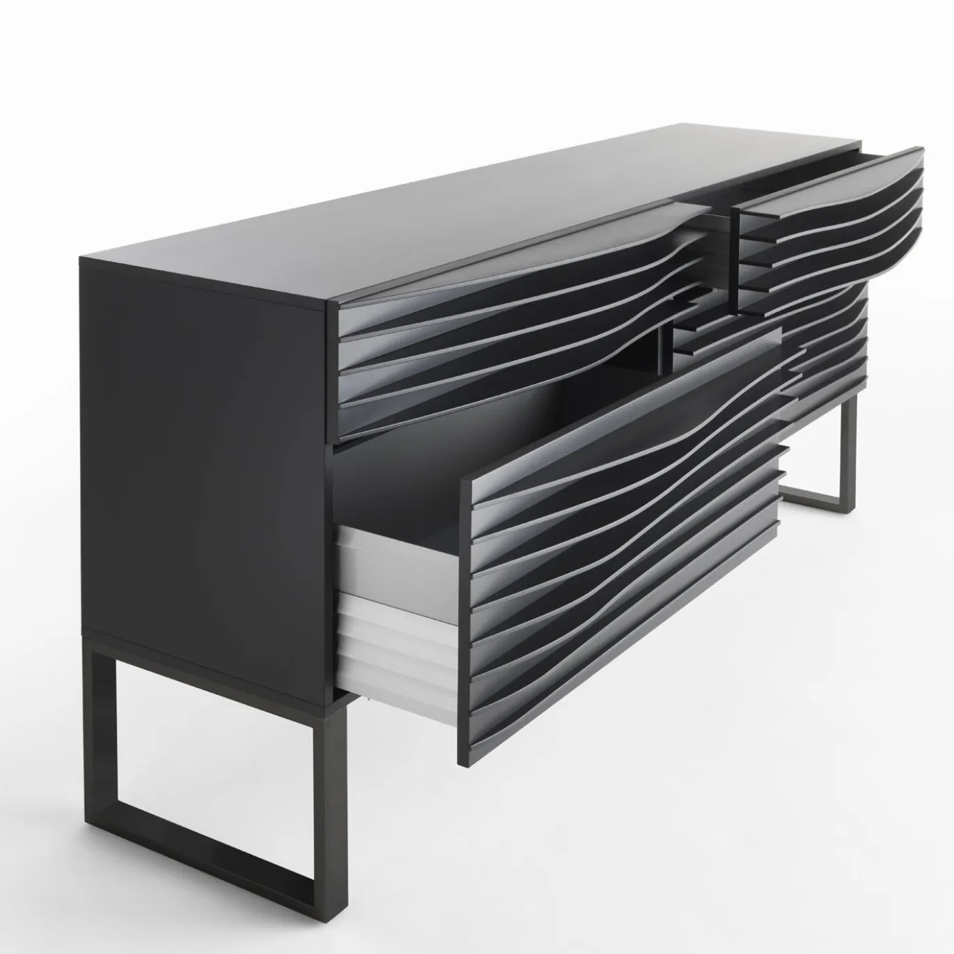 Credenza buffet con cassetti Tide di Karim Rashid