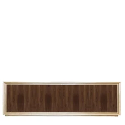 Credenza Canaletto a 4 ante in noce e rovere di Mascia Meccani