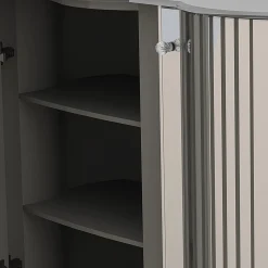 Credenza Curve in vetro di Murano