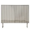 Credenza Elizabeth in acciaio inox lucido di Nathalie Dewez