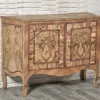 Credenza Emiliano '600 intarsiata in noce e palissandro
