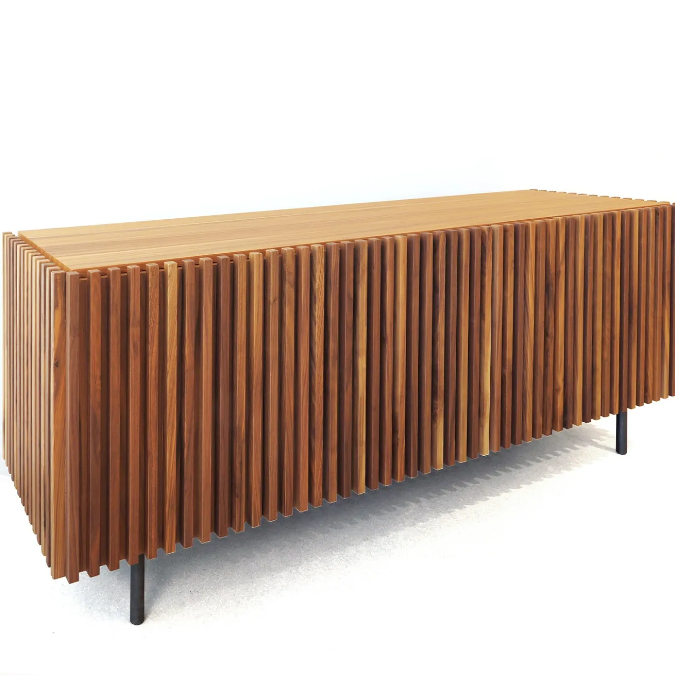 Credenza Even in noce Canaletto di Roberto Del Dò