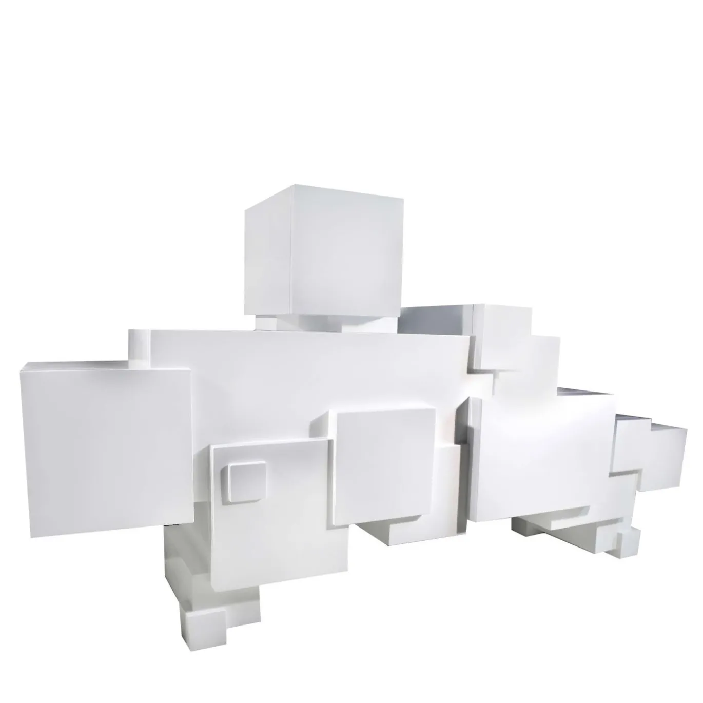Credenza Hypercube bianca