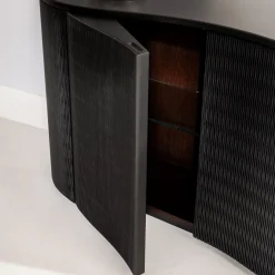 Credenza Infinity in Legno Nero Antracite