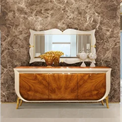 Credenza in legno a 3 porte Trilogy