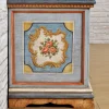 Credenza in Legno In Stile Tirolese Dipinta a Mano
