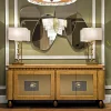 Credenza in radica di frassino