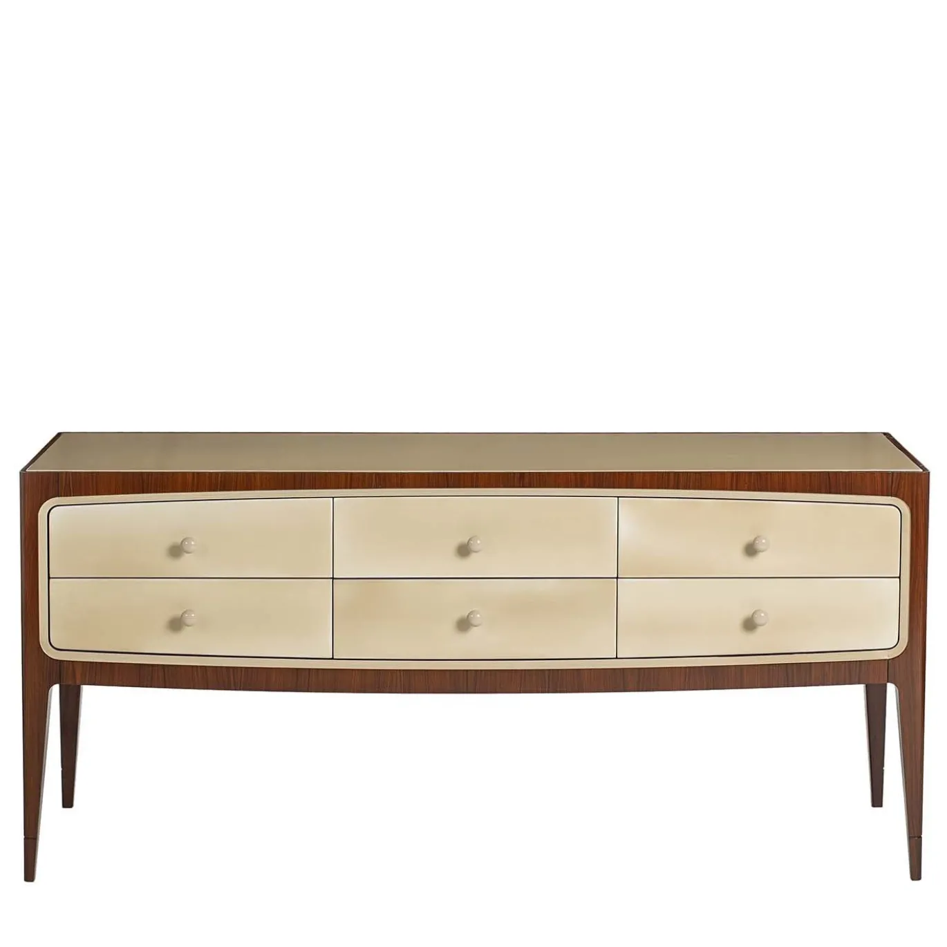Credenza in stile anni '60 in faggio con cassetti 8712