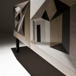 Credenza Intarsia Dentro Il Paesaggio di Marcello Jori