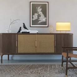 Credenza Joyce Brown in canna viennese