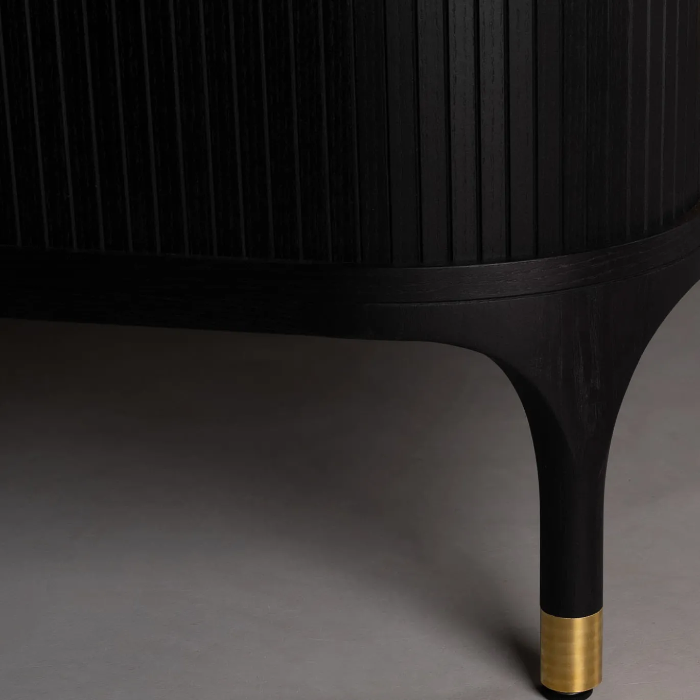 Credenza Joyce White Viennese Cane