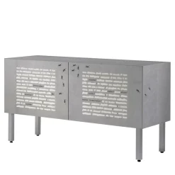 Credenza Le formiche nere Intarsia di Emilio Isgrò