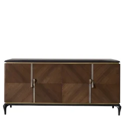 Credenza marrone a 4 porte