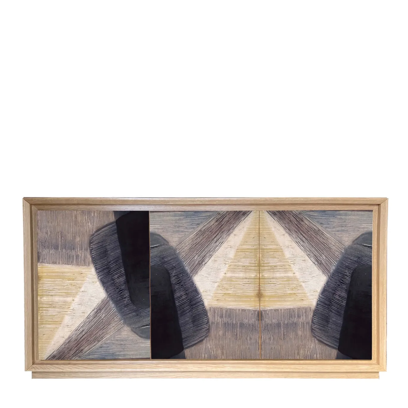 Credenza policroma Pittura Tre di Mascia Meccani