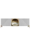 Credenza Riga bianca