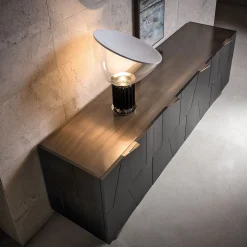 Credenza Slash marrone scuro