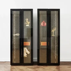 Credenza Soho In laccato nero lucido
