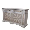 Credenza Toscano '500 Rosa dei Venti laccata bicolore