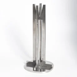 Crocera19 Portacandele in acciaio inox