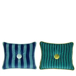 Cuscini Sweet Pillow Blu Baltico e Verde Pavone