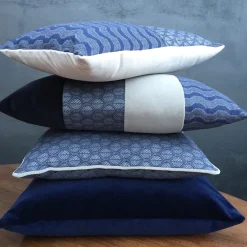 Cuscino Bis in tessuti jacquard
