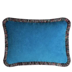 Cuscino blu Happy
