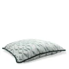 Cuscino Carrè Azzurro in tessuto jacquard TALIA