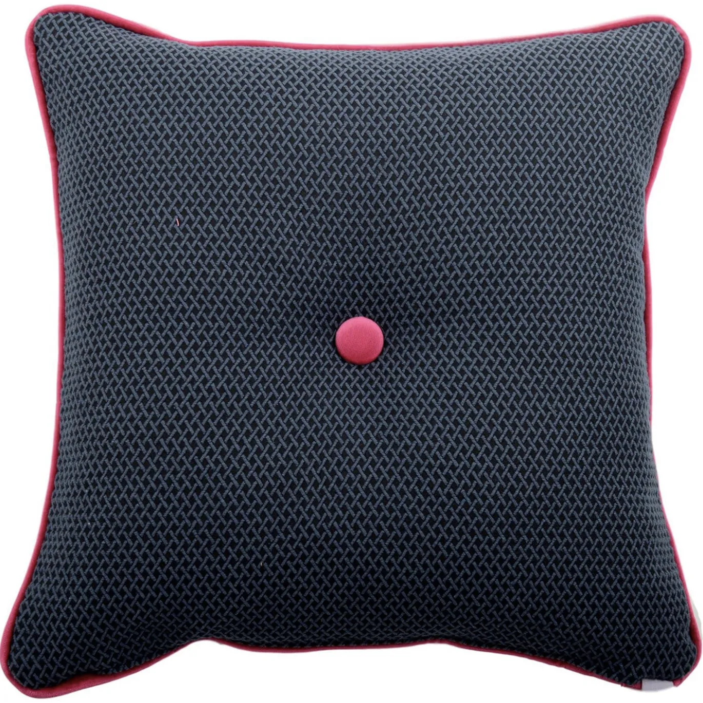 Cuscino Carrè fucsia e blu