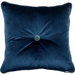 Cuscino Carrè in tessuto jacquard e velluto di seta