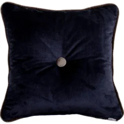 Cuscino Carrè in tessuto jacquard e velluto di seta