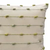 Cuscino Emme 1 Mélange Beige e Verde